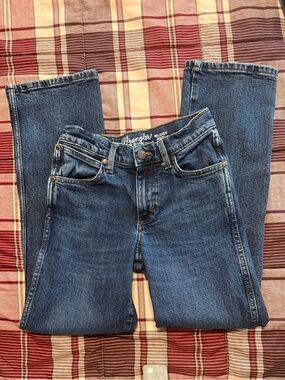 Wrangler Men's Dark Blue Straight Jeans
